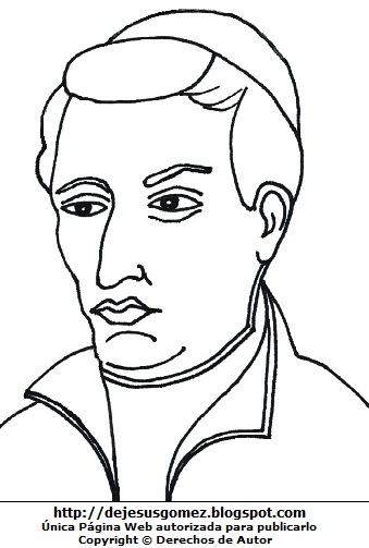 Toribio Rodríguez de Mendoza Dibujo de Toribio Rodríguez de Mendoza para colorear, pintar e imprimir para niños. Imagen de Toribio Rodríguez de Mendoza de Jesus Gómez