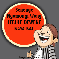 Senenge Ngomongi Wong Senenge Ngomongi Wong
