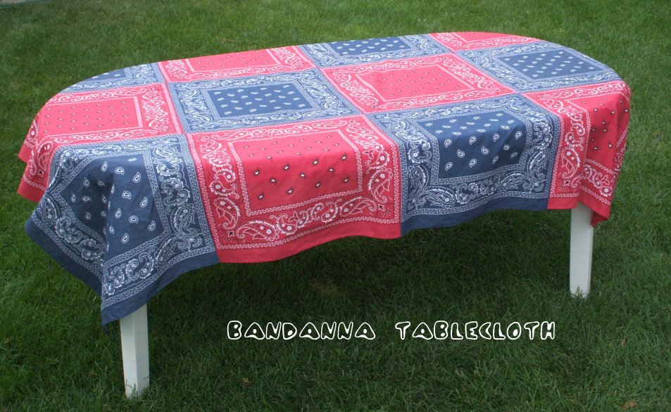 Lisa Loves Holidays Bandanna Tablecloth