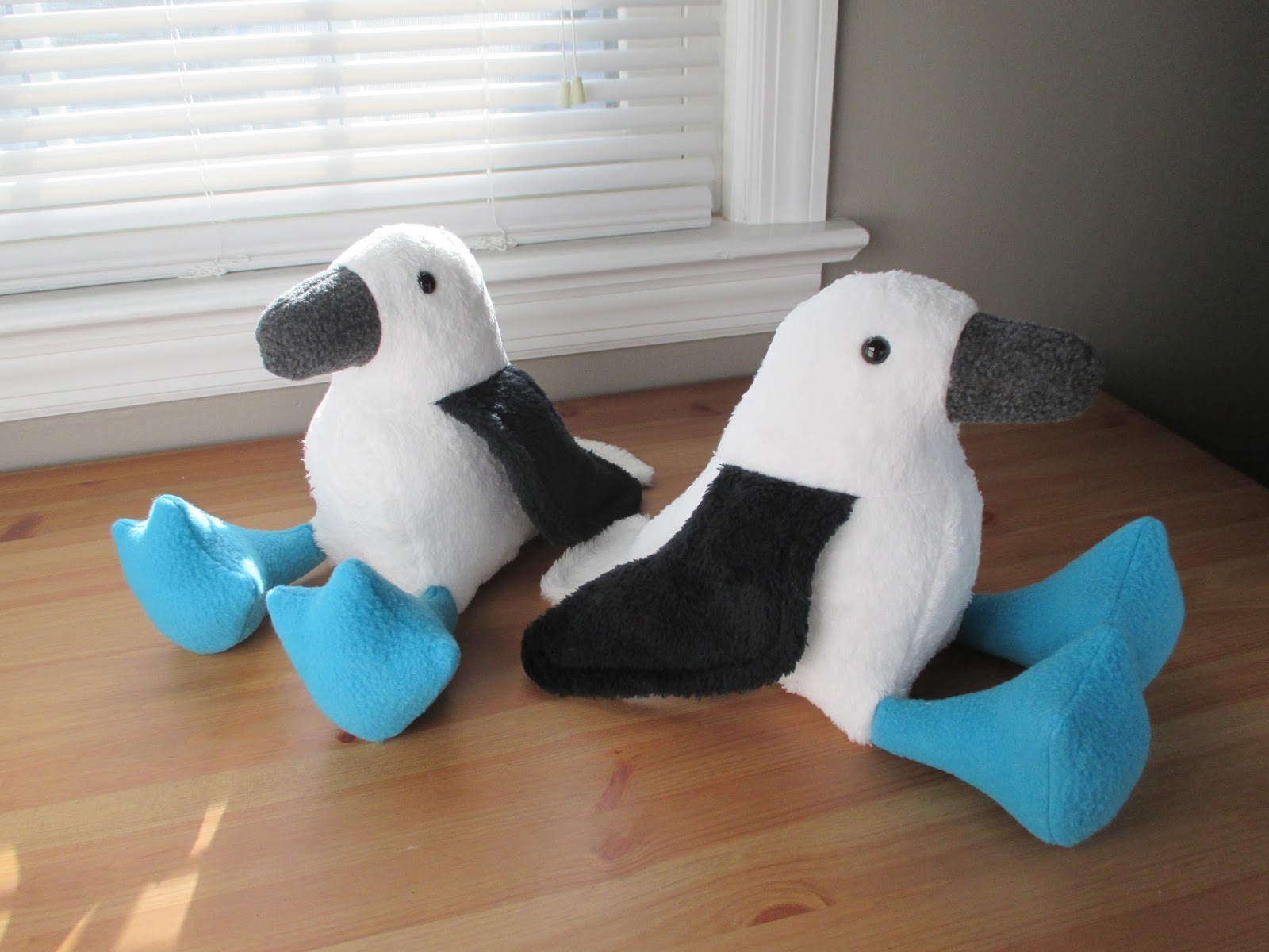 blue footed booby stuffed animal