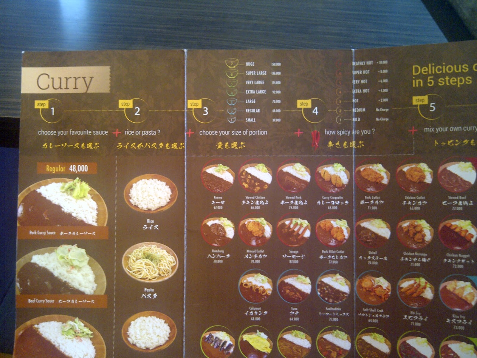 beo philosophy House Of Curry Papaya Surabaya