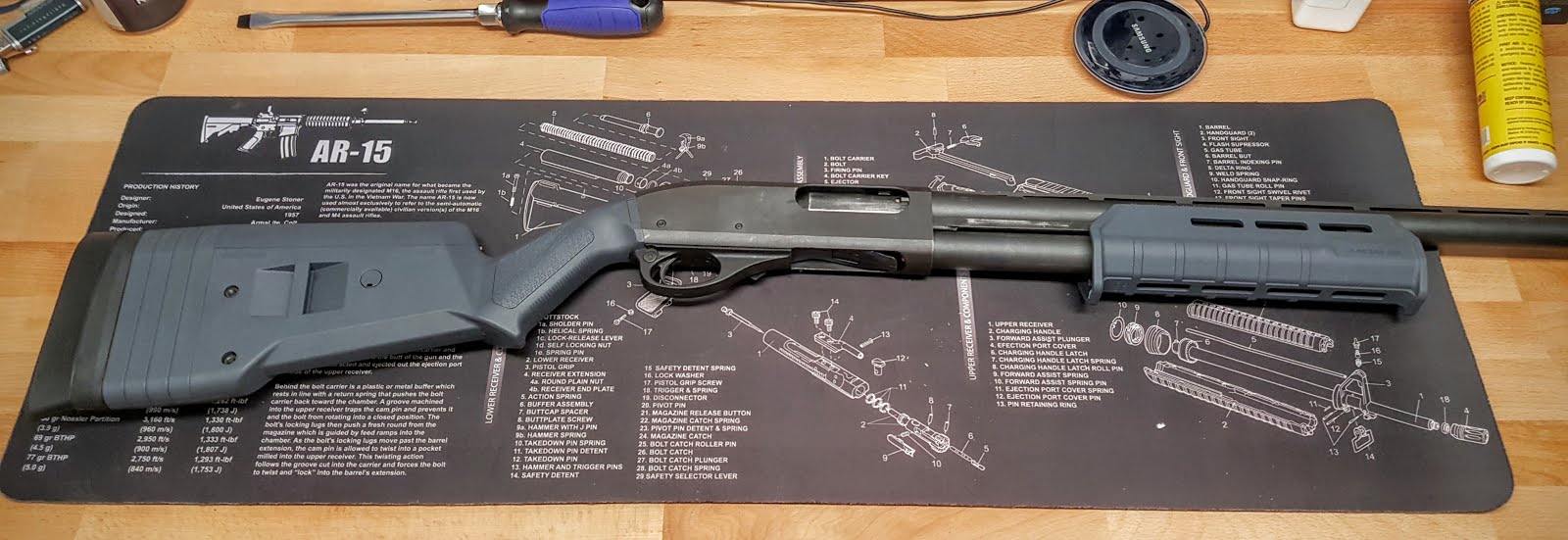 Mr. Armageddon Builds (Project Log) Remington 870 Stock Upgrades