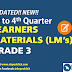 Grade 3 LEARNERS' MATERIALS (1st to 4th Quarter)
