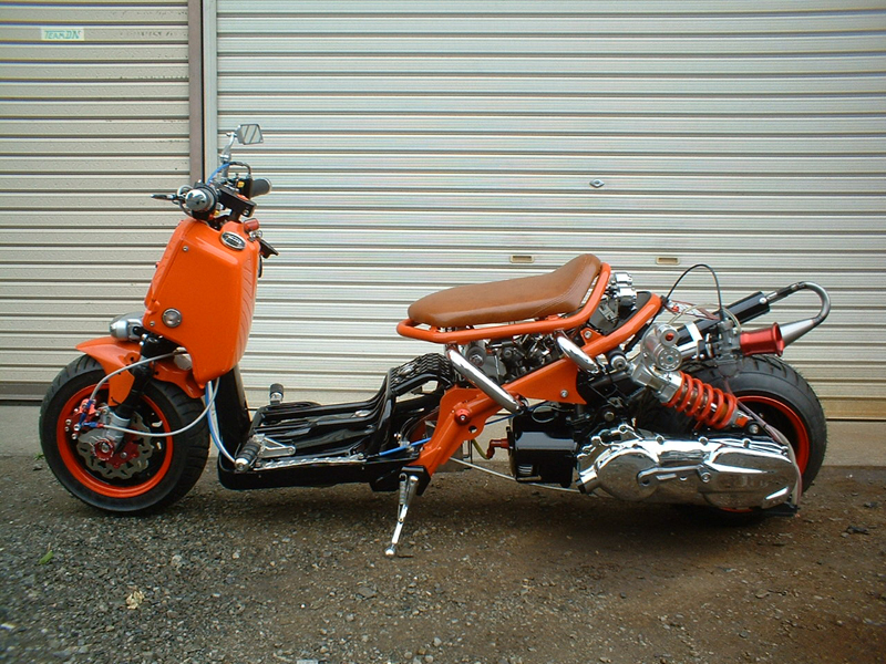 Subhanallah: Custom mopeds