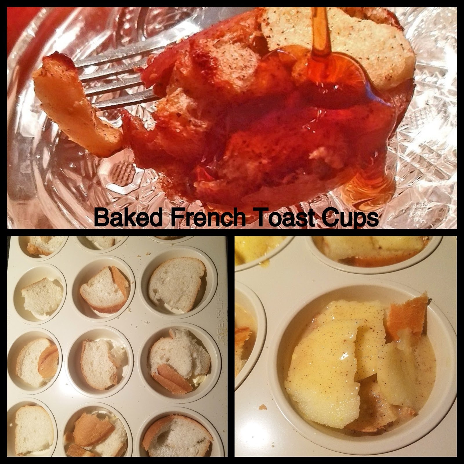 Baked french toast in a cupcake tin easy recipe with apples, cinnamon and bread. All in one cupcake tin. Nothing easier than baking french toast