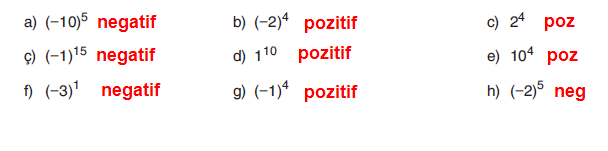 7. Sınıf Gizem Yayınları Matematik Ders Kitabı 29. Sayfa Cevapları Üslü Nicelikler 7. Sınıf Gizem Yayınları Matematik Ders Kitabı 29. Sayfa Cevapları Üslü Nicelikler