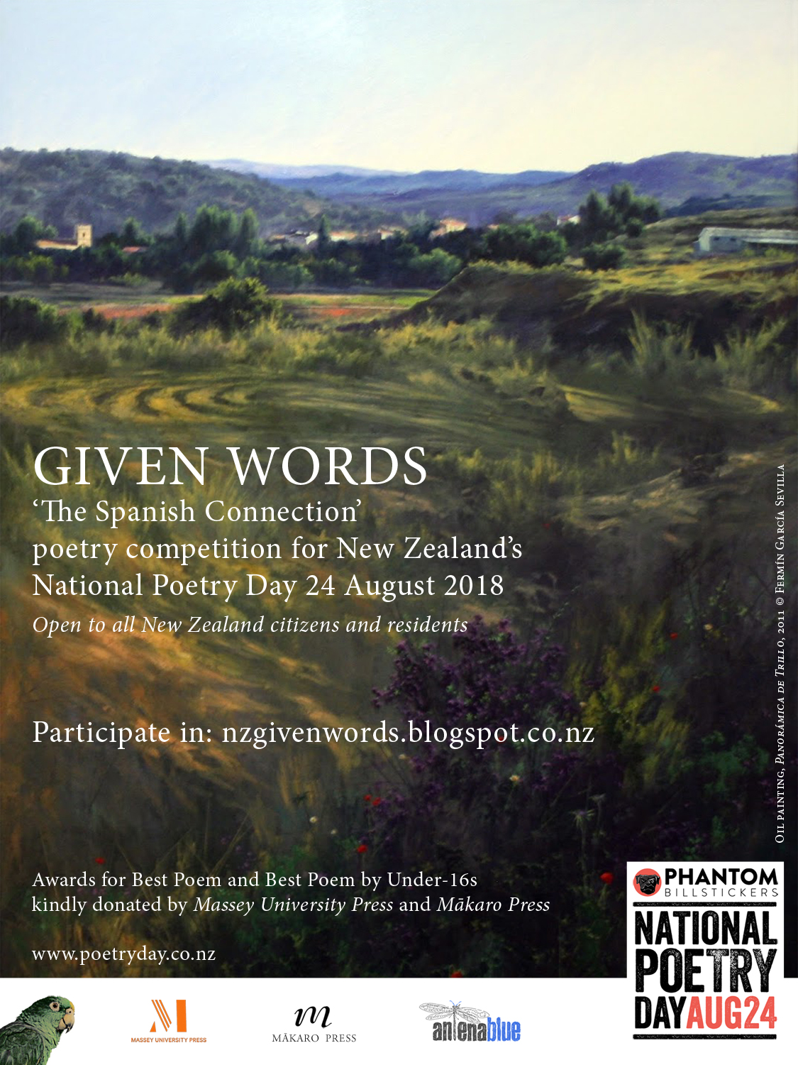 We will be awarding a prize for the Best Poem and a prize for the Best Poem by Under-16s. The winner of Best Poem will receive a copy of the New ...