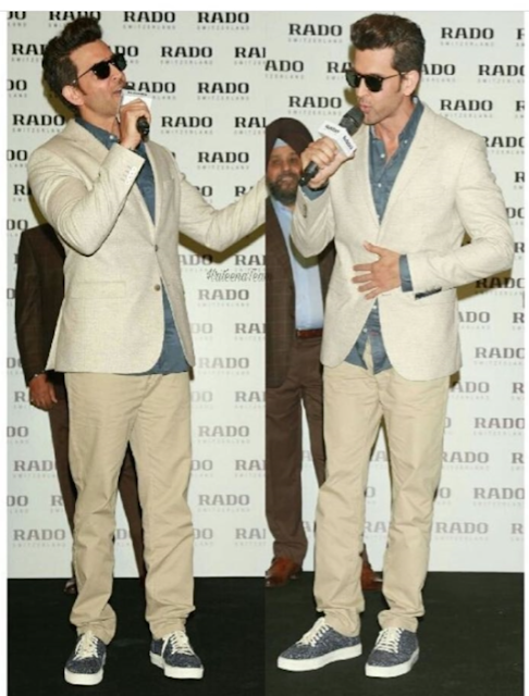 Spotted: Hrithik Roshan in Alberto Torresi Shoes Spotted: Hrithik Roshan in Alberto Torresi Shoes