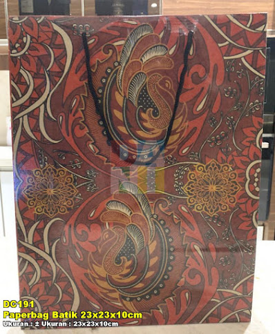 Paperbag Batik 23x23x10cm
