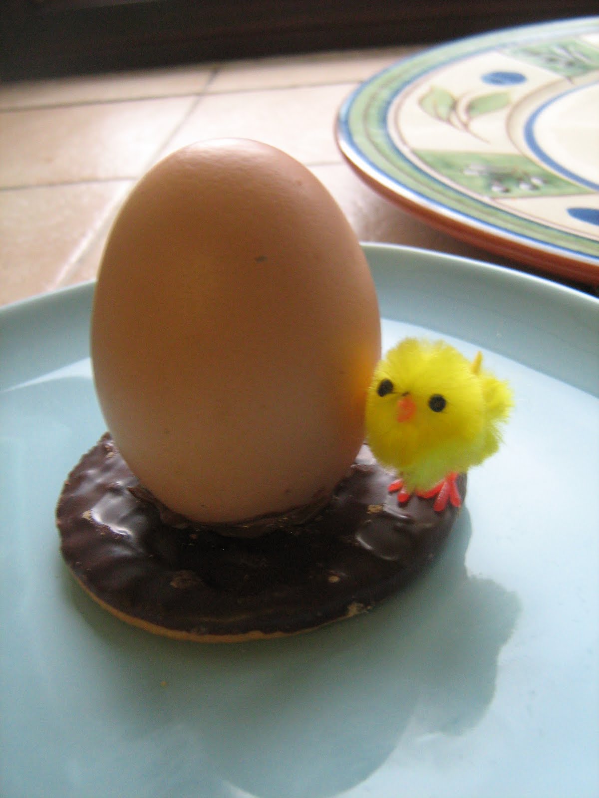 pheasants, frogs and banana bread: Chocolate eggs using real eggshells!