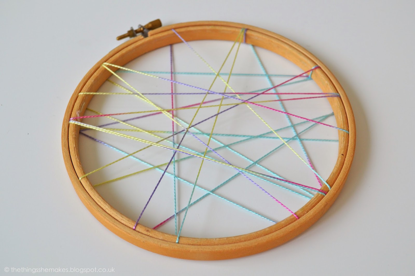 Embroidery Hoop Dreamcatcher The Things She Makes