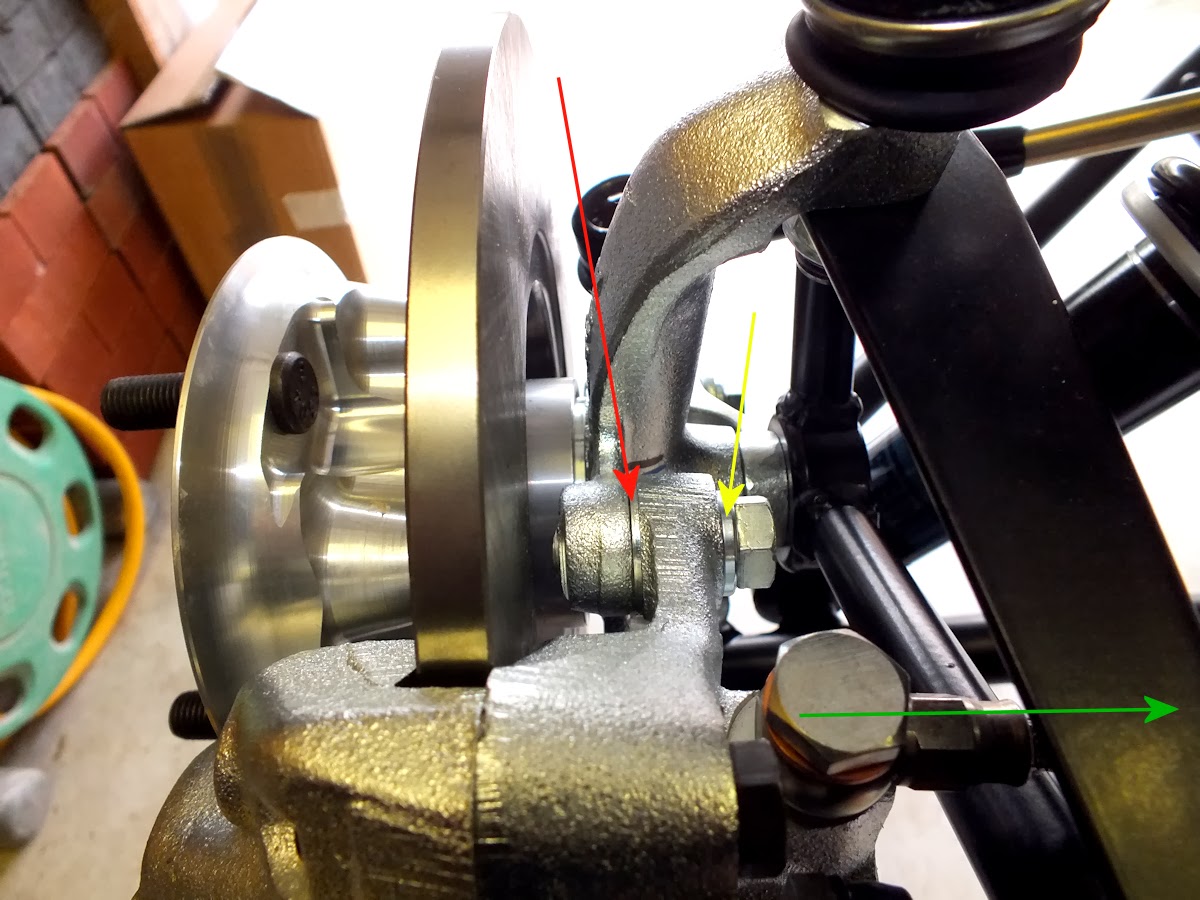 Caterham Seven Build Build Day 3 Front Brakes