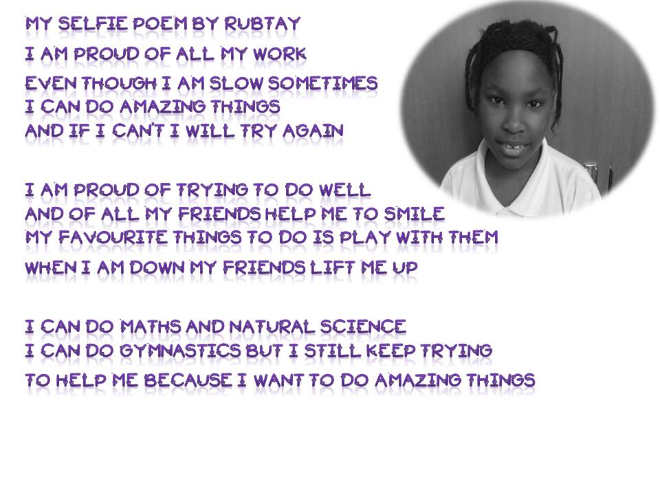Rubtay's blog My selfie poem