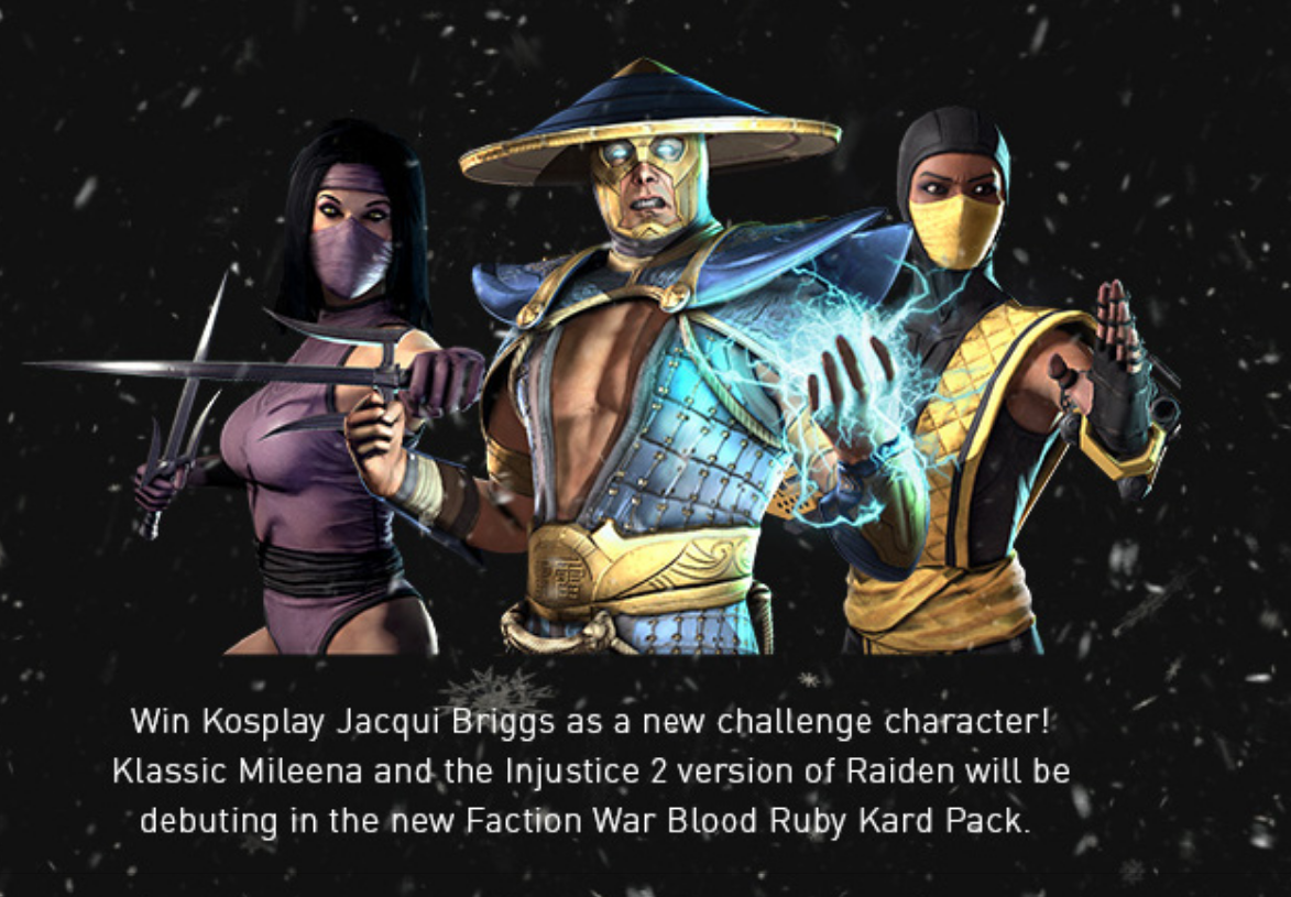Galáxia Mortal Kombat : Atualização 1.14 para MKX Mobile