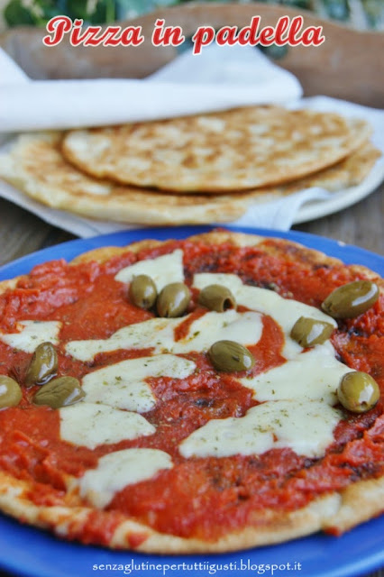 di pizze e focacce in padella senza glutine e...di buone vacanze a tutti!