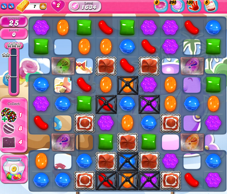 Candy Crush Saga 1634 Candy Crush Saga 1634