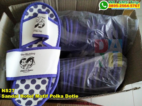 Harga Sandal Hotel Motif Polka Dotie Harga Sandal Hotel Motif Polka Dotie