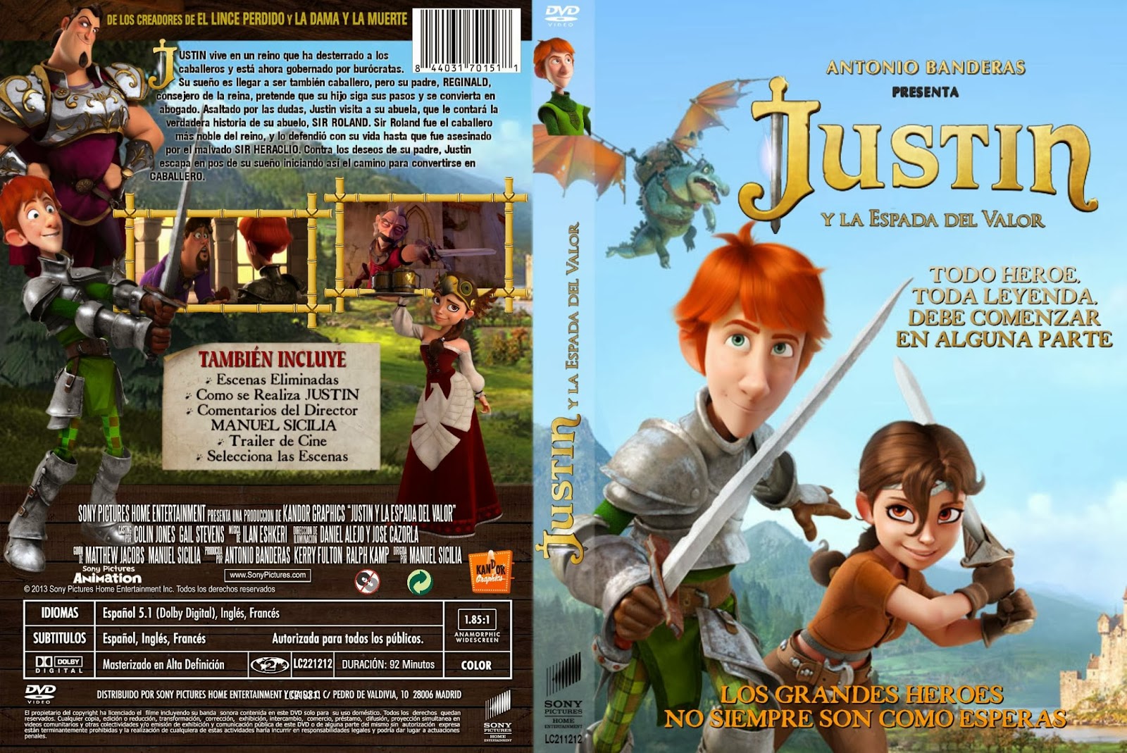 ESTRENOS EN BLU RAY JUSTIN Y