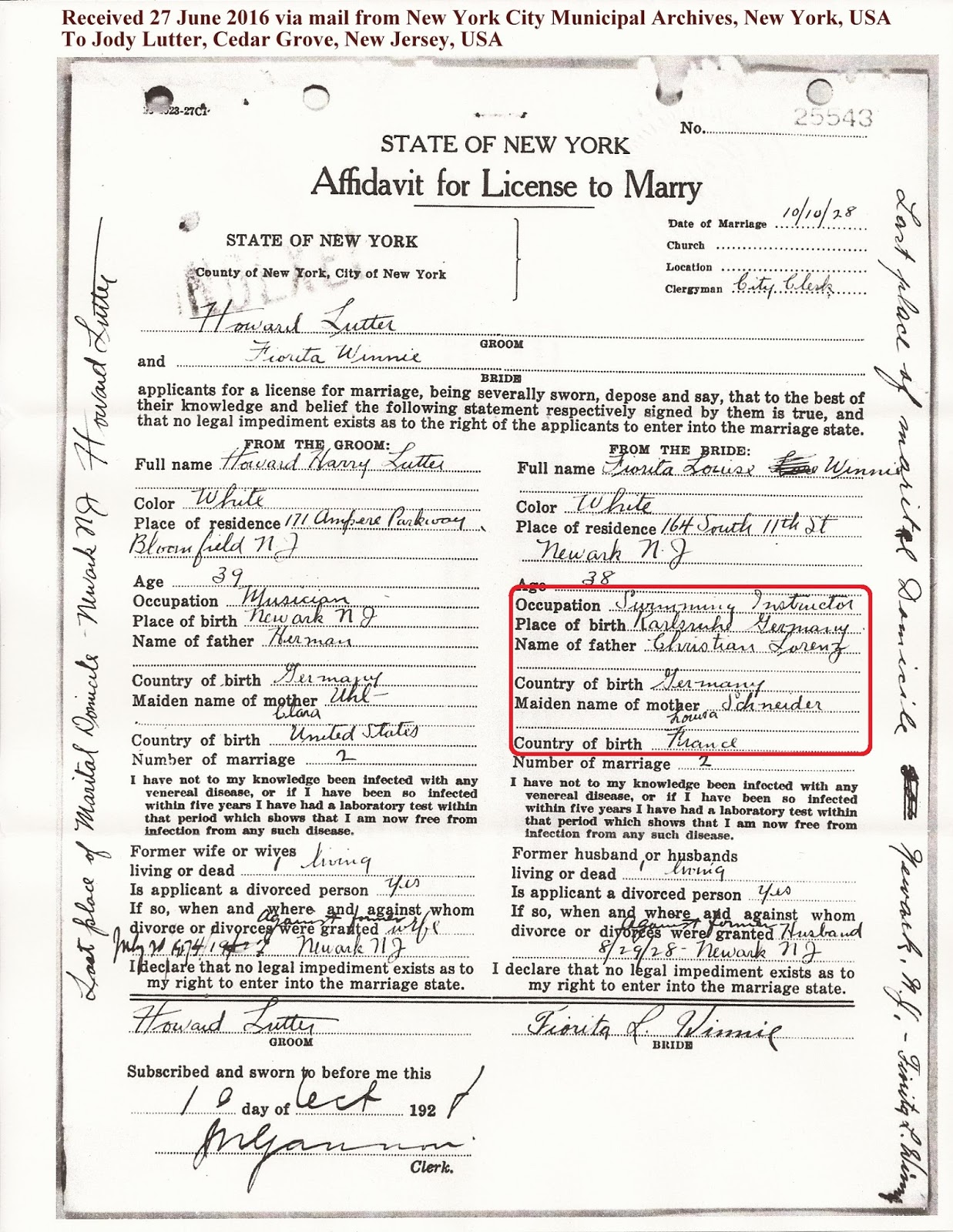 new york marriage divorce records