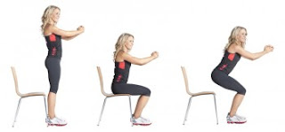 CHAIR SQUATS