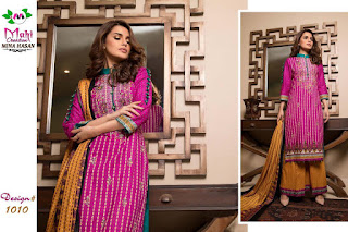 Mina Hasan Mahi Pakistani dress Material