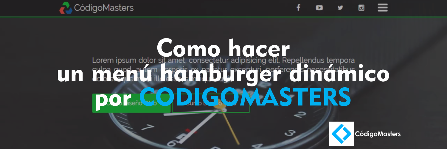 Como-hacer-un-menú-hamburger-dinámico-por-CODIGOMASTERS Como-hacer-un-menú-hamburger-dinámico-por-CODIGOMASTERS