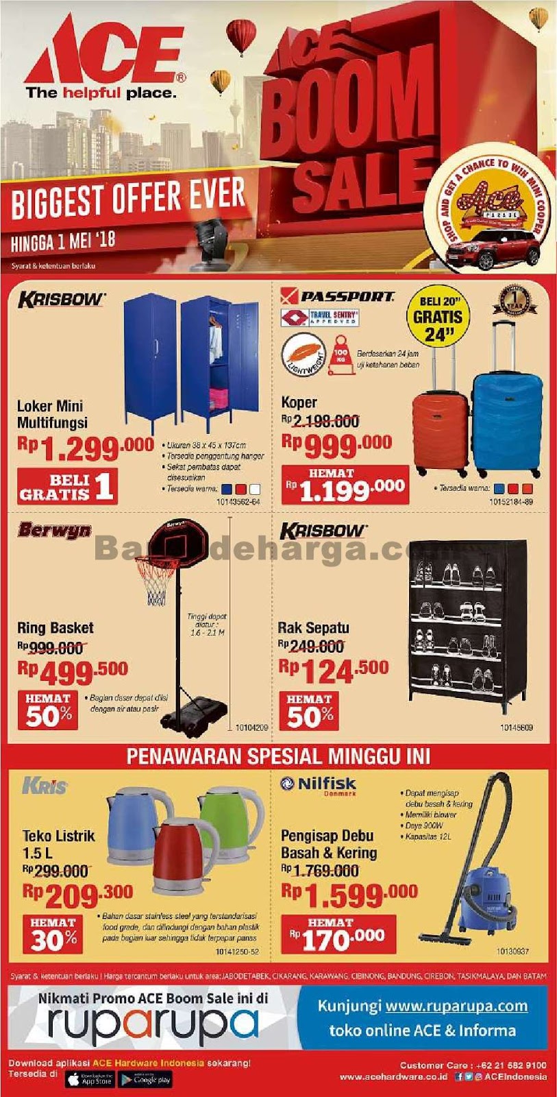 Katalog Promo Ace Hardware Terbaru Februari 2021 Barcodeharga Harga Promo Alfamart Indomaret Giant Hypermart Superindo Lottemart Carrefour