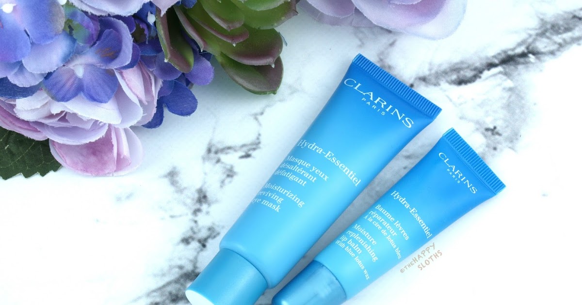 Clarins HydraEssentiel Moisturizing Reviving Eye Mask & Moisture