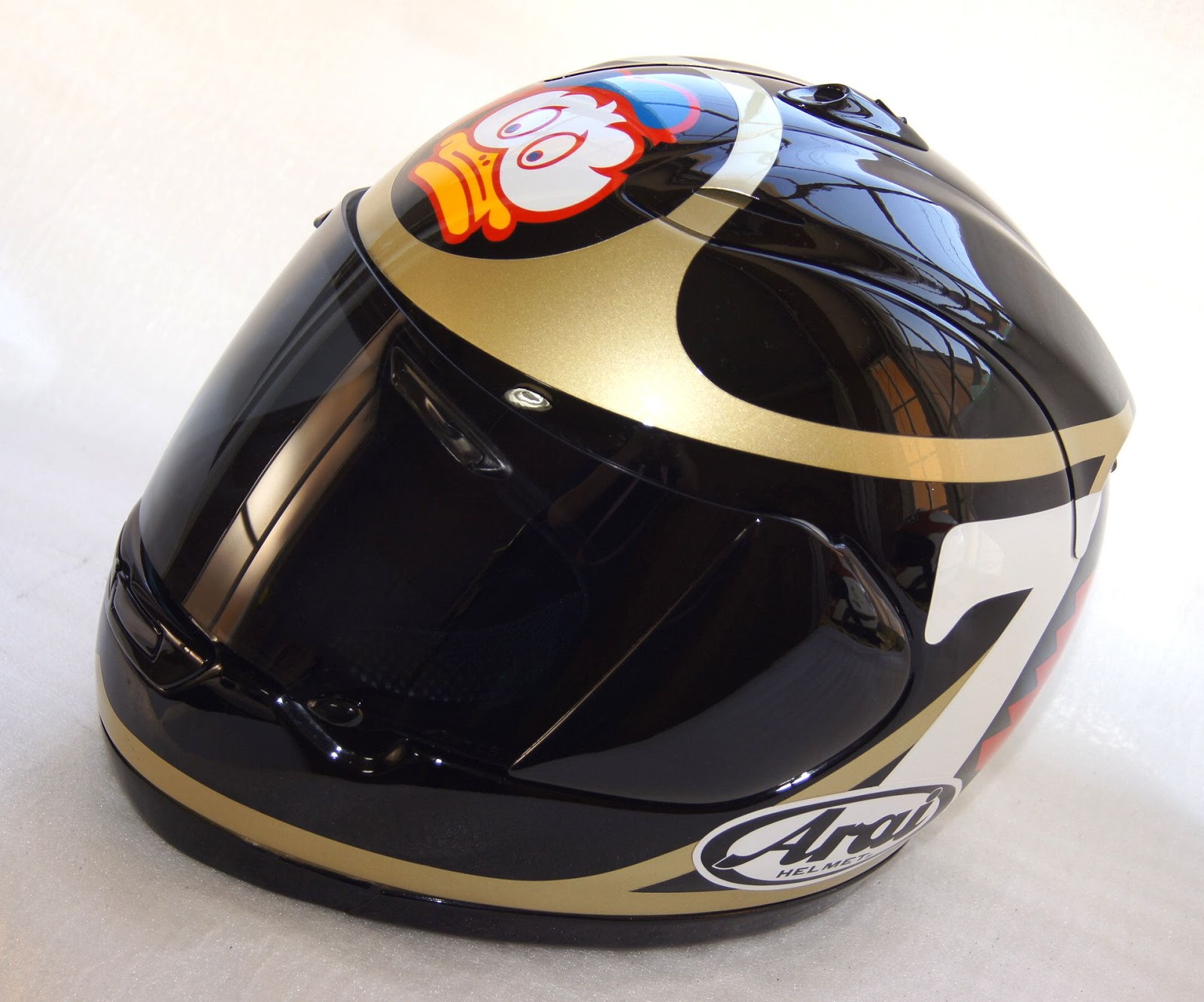 samurai‐bikers: Arai racing helmet RX-7 RRⅢ Barry Sheene limited production