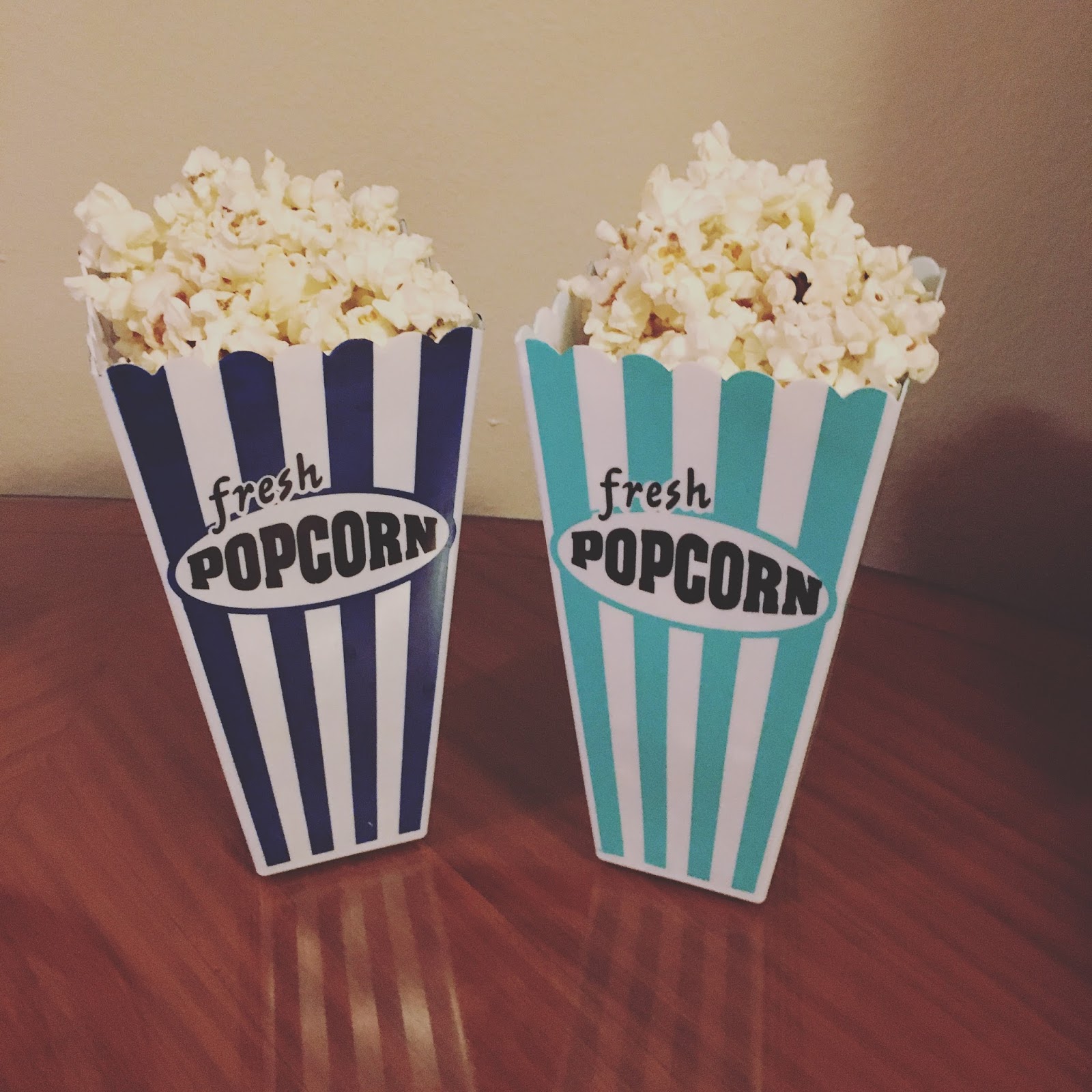 poppkorn í boxi // popcorn in a box