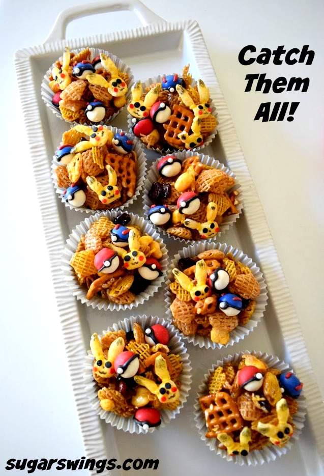 Sugar Swings! Serve Some: Pokemon Go Sweet & Salty Snack Mix - with