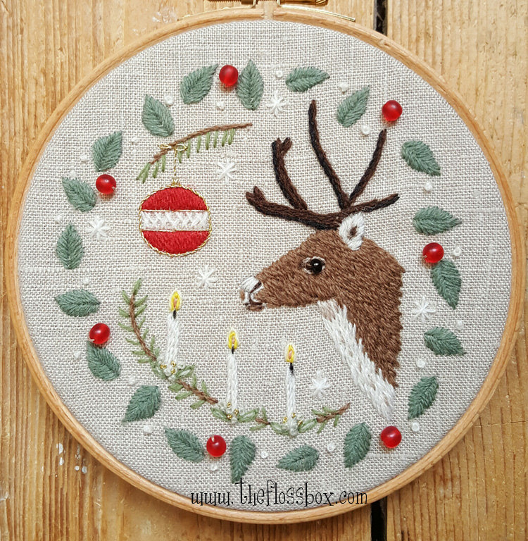 Old Christmas Feeling Pattern by Flossbox on Etsy