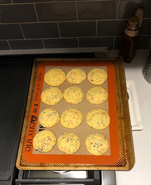 Pudding Sprinkle Cookies