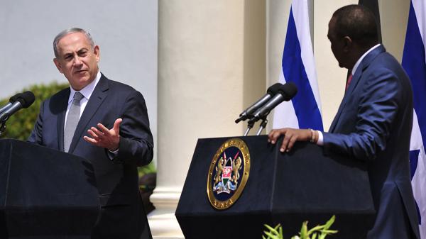 Netanyahu en Kenia Netanyahu en Kenia