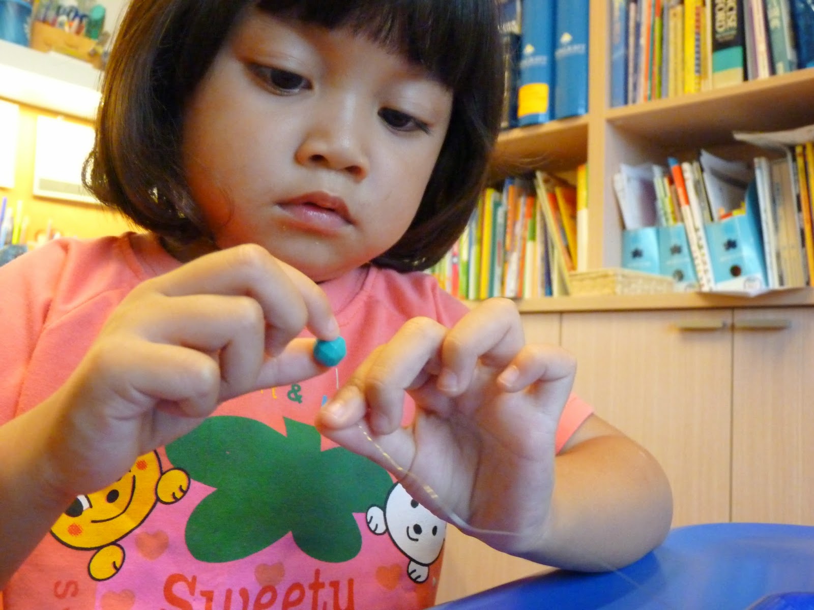 Practical Life XI Threading small beads