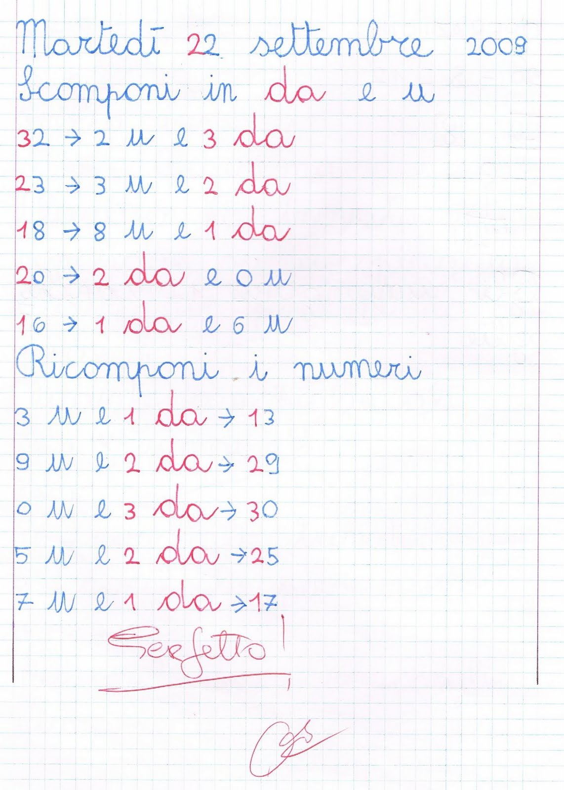 Unità Decine Centinaia Classe Terza Didattica Scuola Primaria Centinaia, decine, unità il