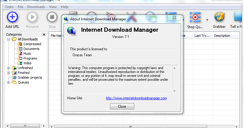 IDM Internet Download Manager Cracked Full Version 7.1 ...