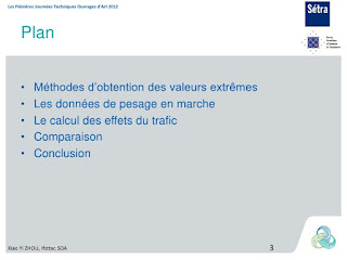 trafic sur les ouvrages d’art : Estimation statistique des charges extrêmes 2