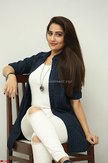 Manjusha in White Tight T Shirt and Black Jacket ~  Exclusive Celebrities Galleries 028