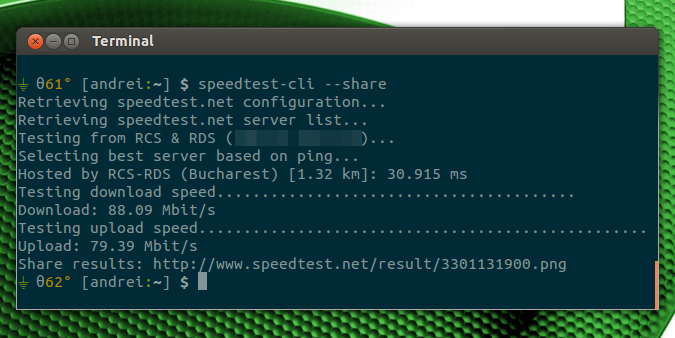 speedtest-cli ubuntu