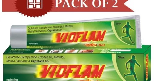 100% Cashback on Vioflam Pack of 2 + Free Shipping at Ebay India