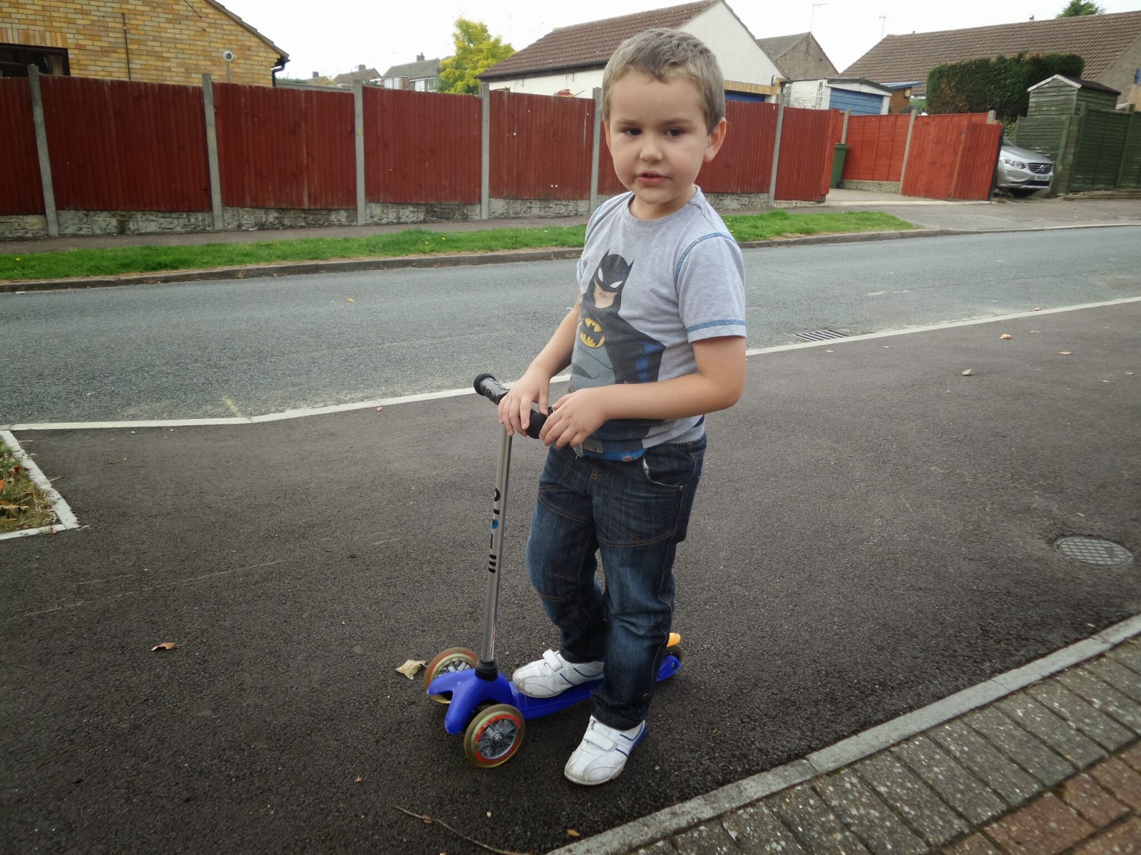 BB on his Scooter
