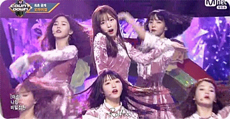 오마이걸 비밀 정원 단체 안무.gif | 인스티즈