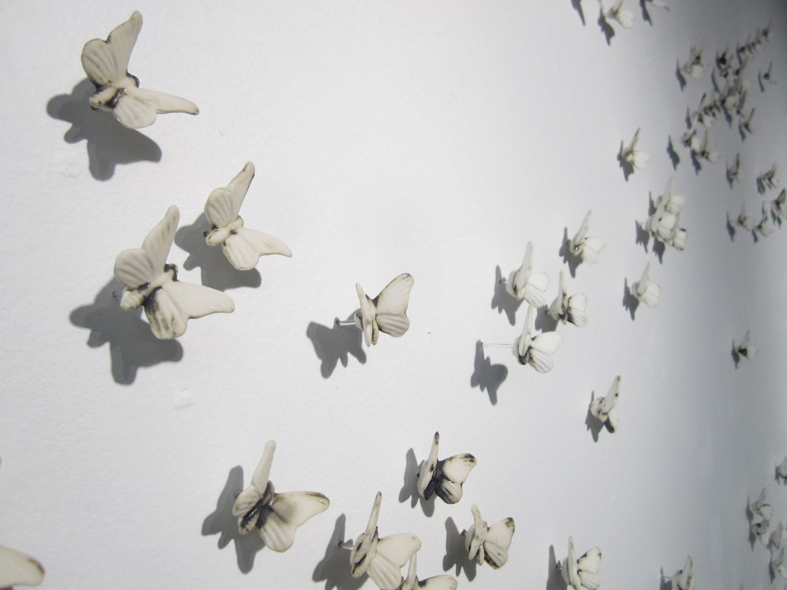 The Way Home, ceramic installation by Novie Trump at Art Wynwood 2014