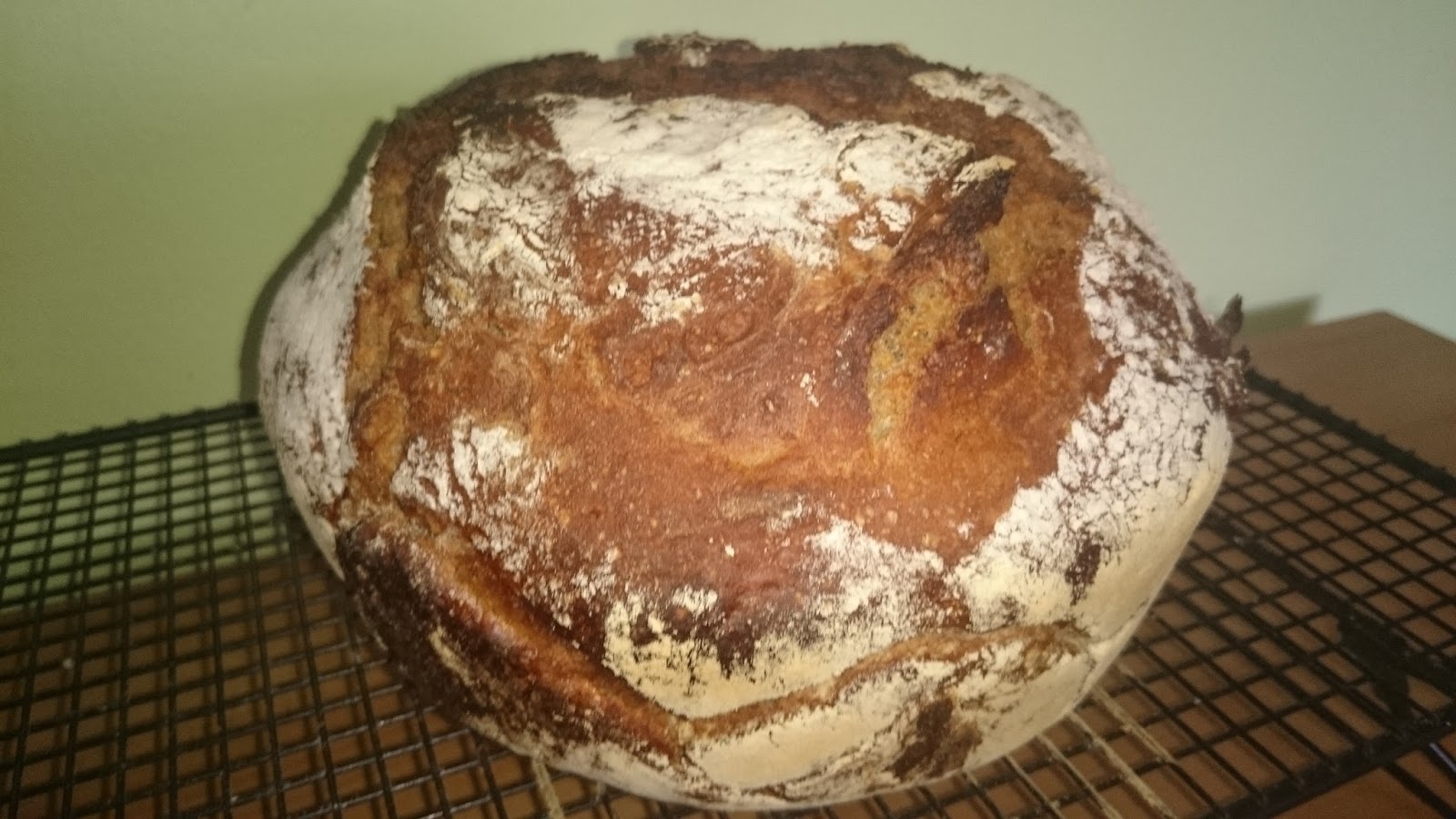 Köstliches aus meiner Küche: Roggenmischbrot - mit Sauerteig - im ...