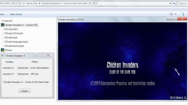 chicken invaders 5 cheats to unlock chicken invaders 5 cheats to unlock