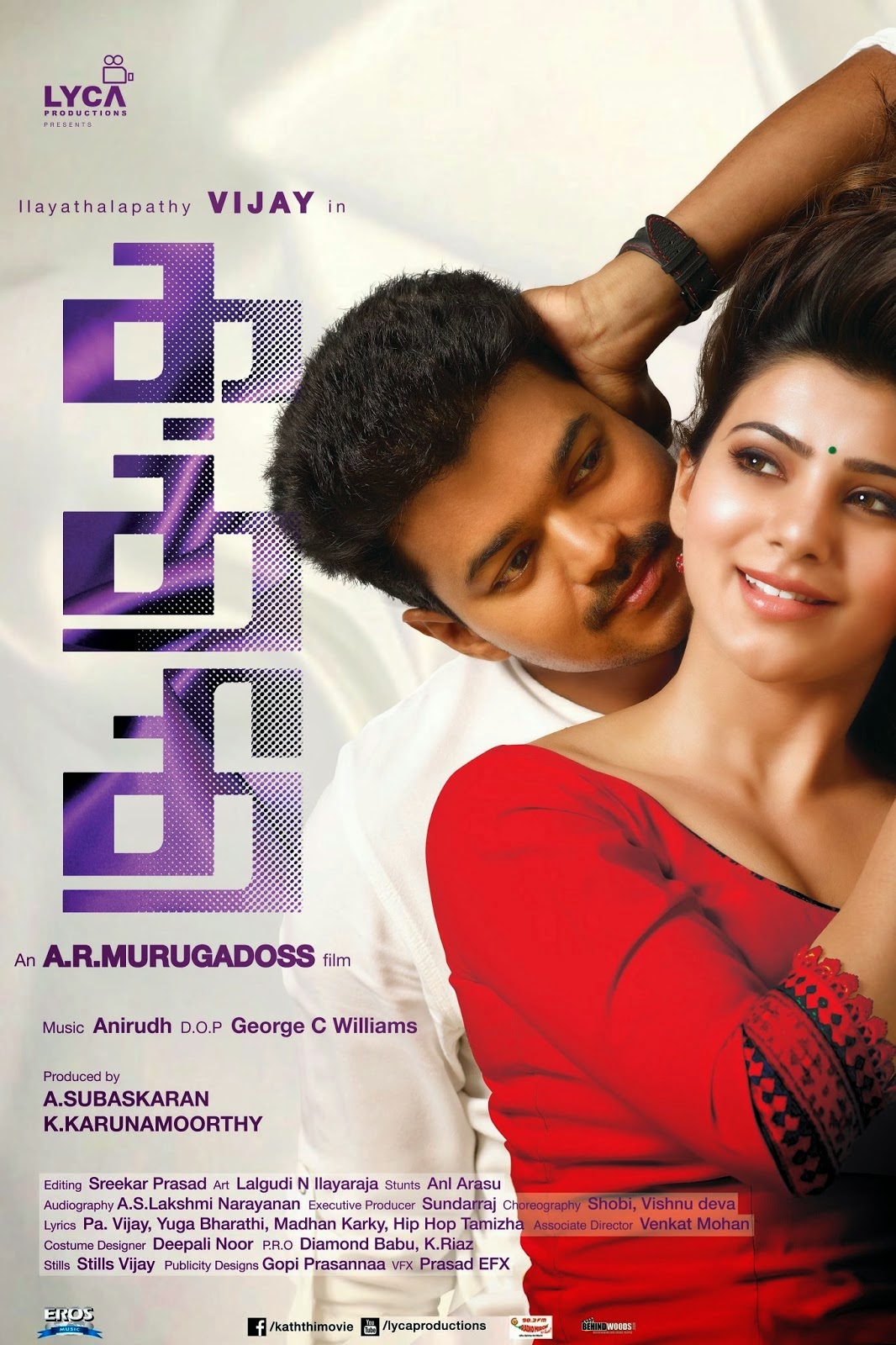 Kaththi Movie Diwali Release Posters AtozCineGallery