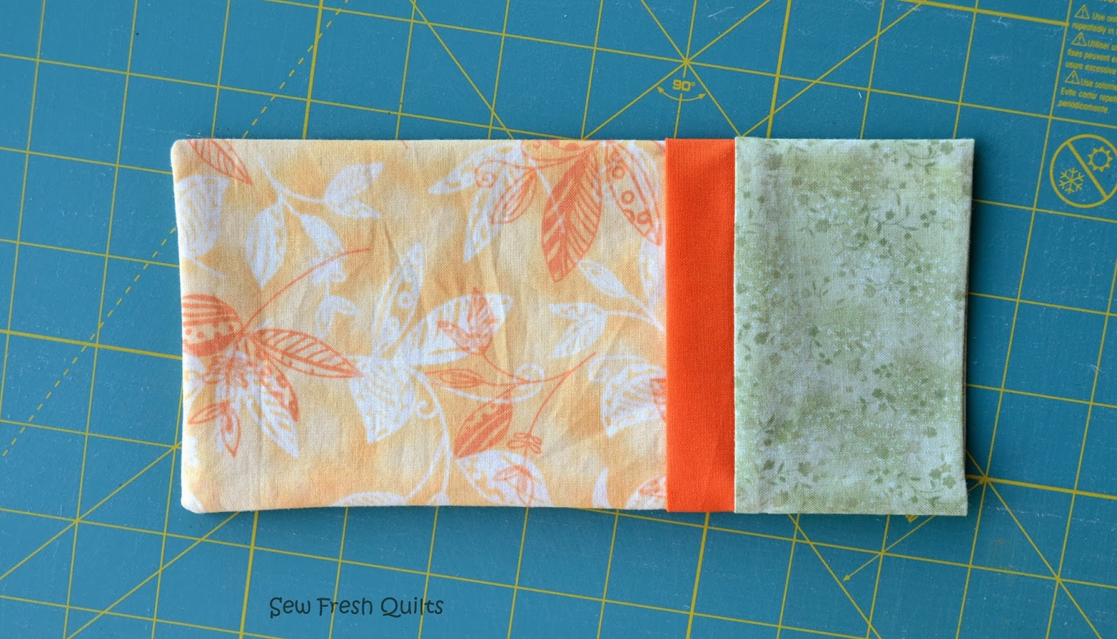 Sew Fresh Quilts Pillow Case Tutorial with French Seams
