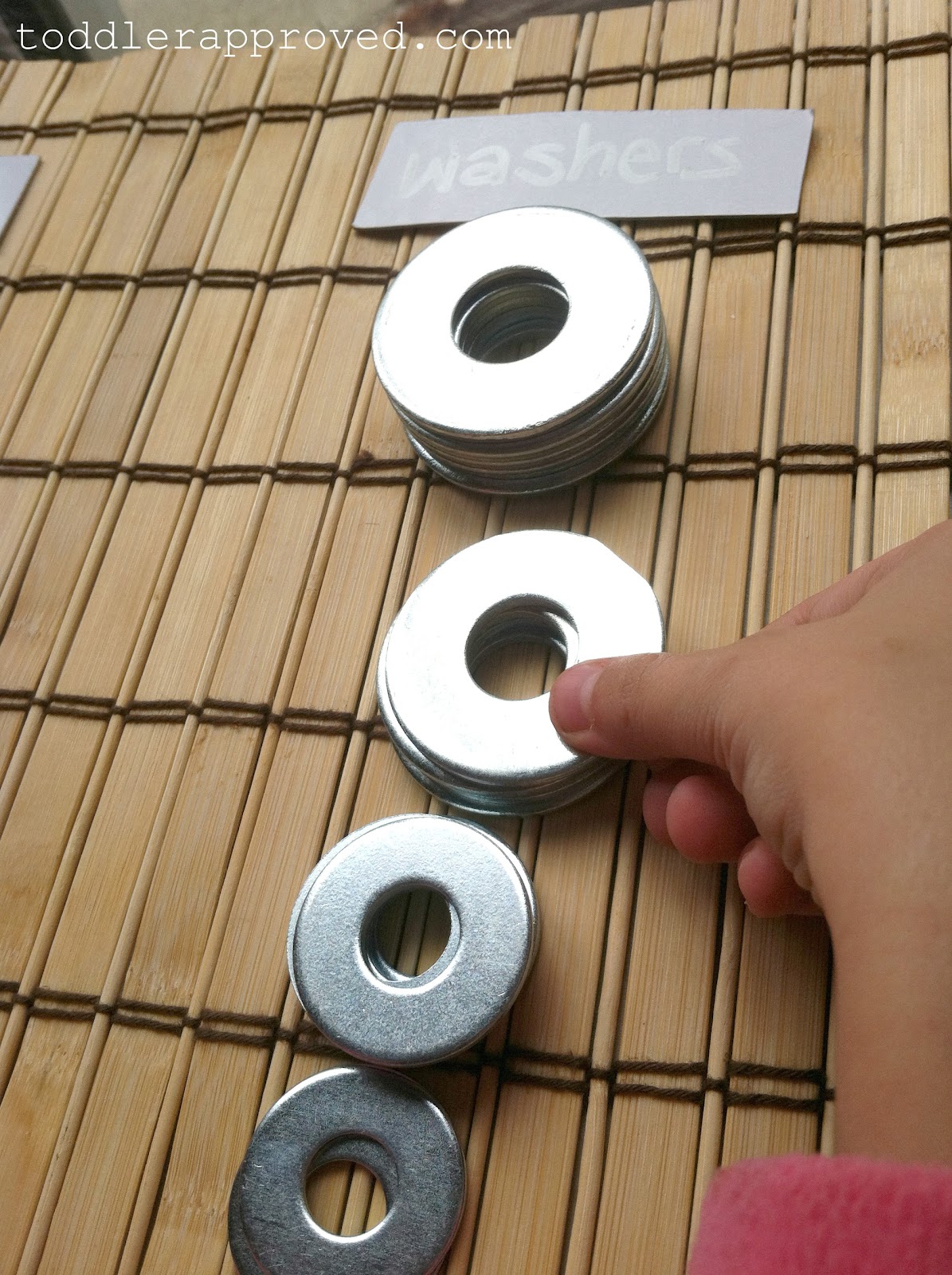 Toddler Approved! Montessori Activity Nuts & Bolts
