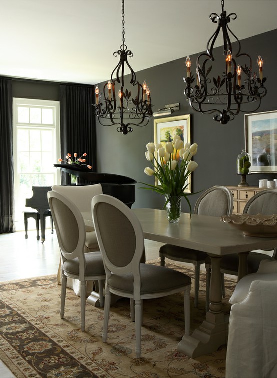 Lemon and Mint Design: color preview for the dining room...
